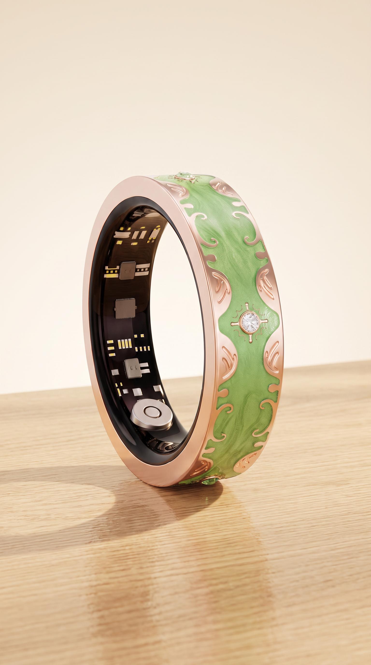 Briotik Flora Aura — Smart Wellness Ring