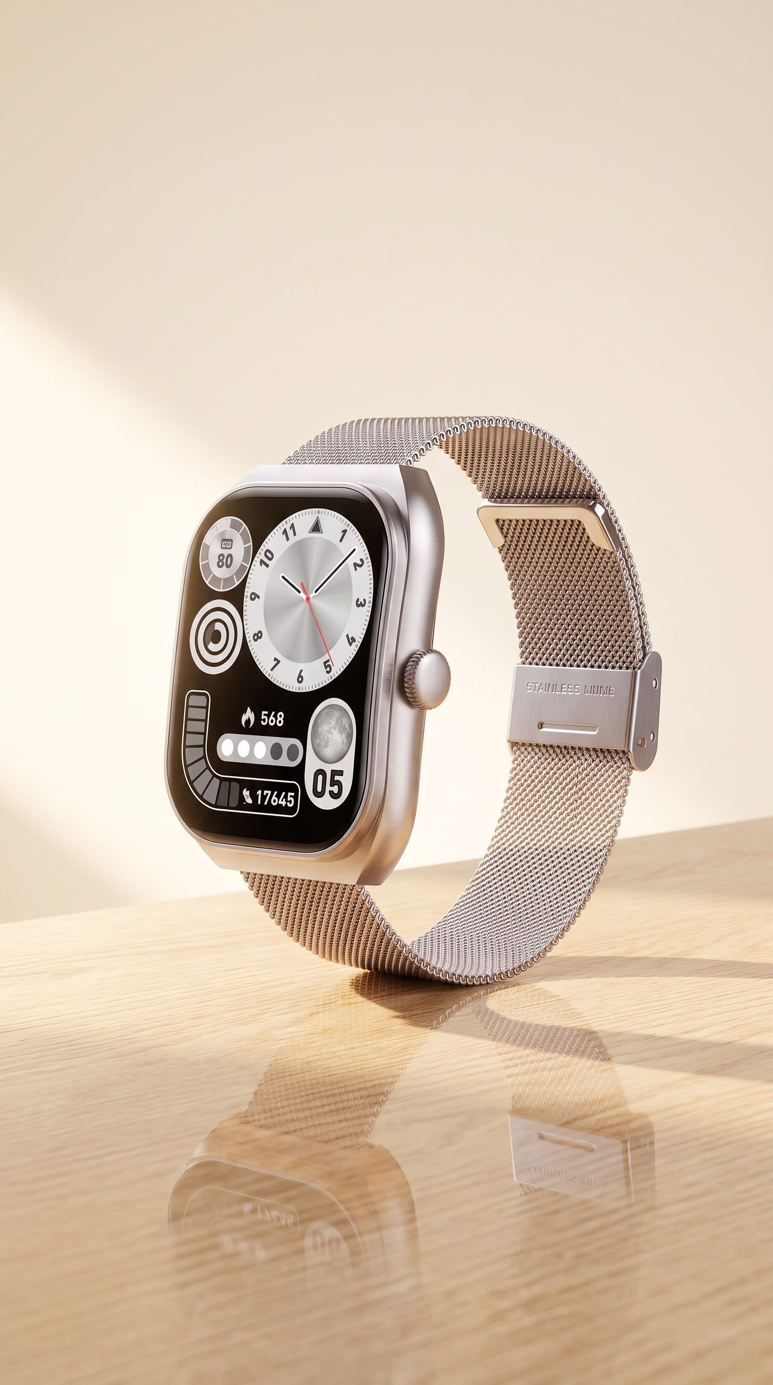 Briotik Everyday Watch — Smartwatch with Voice Assistant & Bluetooth Calling