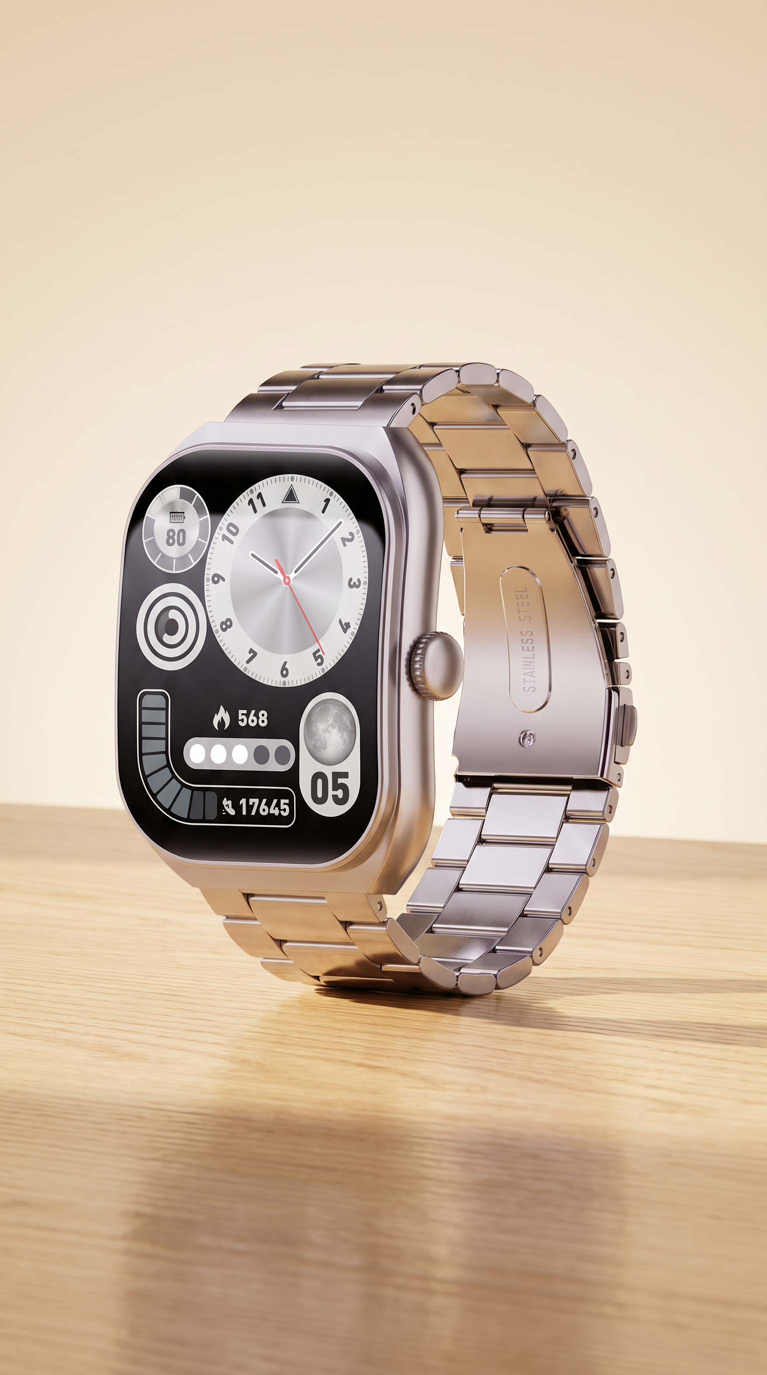 Briotik Everyday Watch — Smartwatch with Voice Assistant & Bluetooth Calling