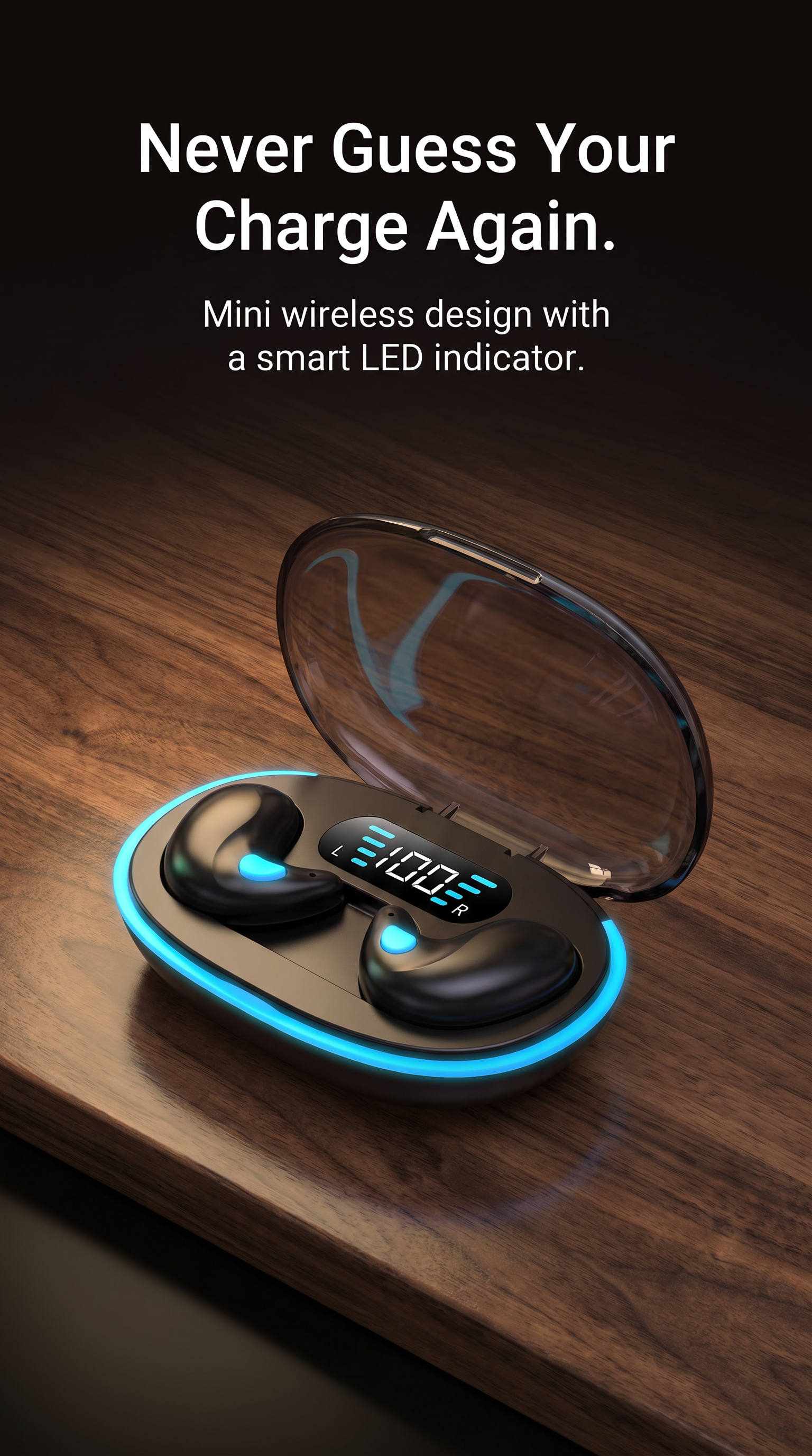 Briotik Sleep Earbuds — Mini Wireless Earbuds, Waterproof