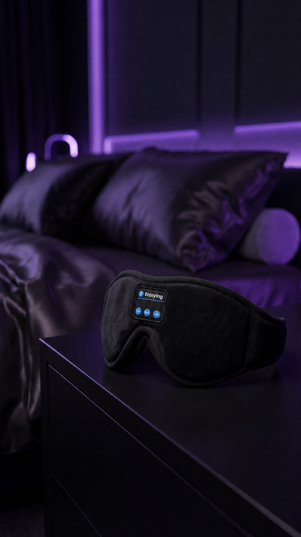 Briotik Sleep Mask — Bluetooth Eye Mask with Built-In Speakers