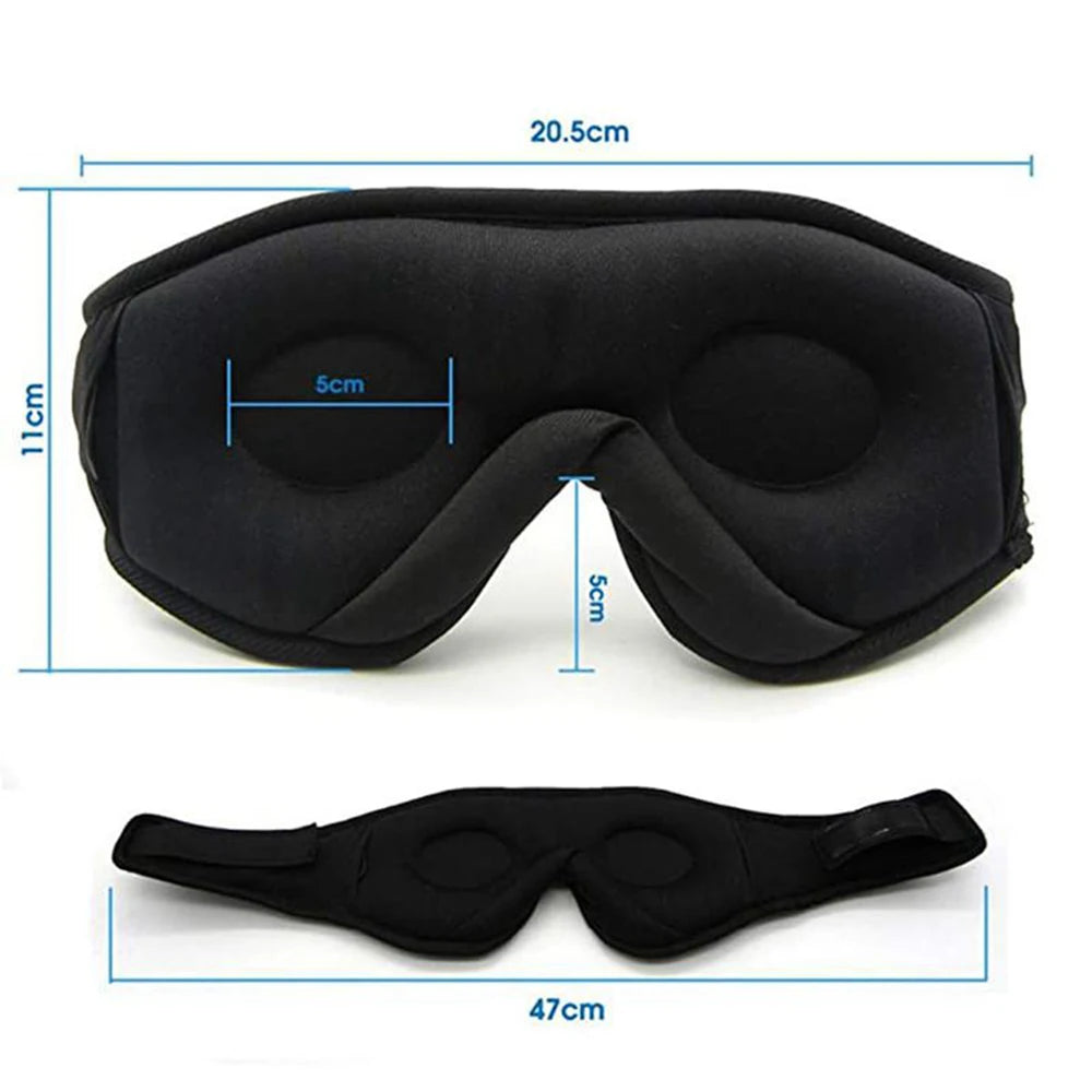 Briotik Sleep Mask — Bluetooth Eye Mask with Built-In Speakers