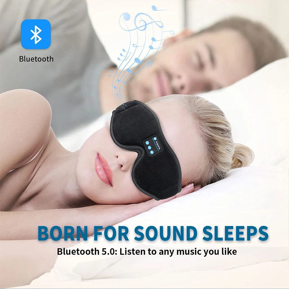 Briotik Sleep Mask — Bluetooth Eye Mask with Built-In Speakers