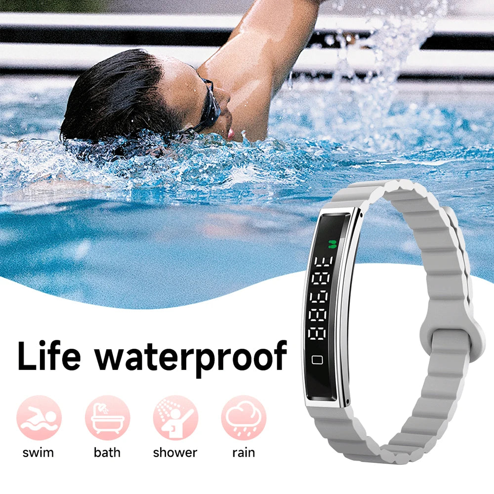 Briotik Fashion Bracelet — Smart Fitness Tracker with Heart Rate & Sleep Monitoring