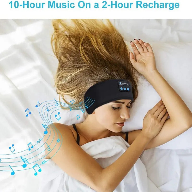 Briotik Sport Headband — Wireless Bluetooth Headphones for Sleep & Workouts