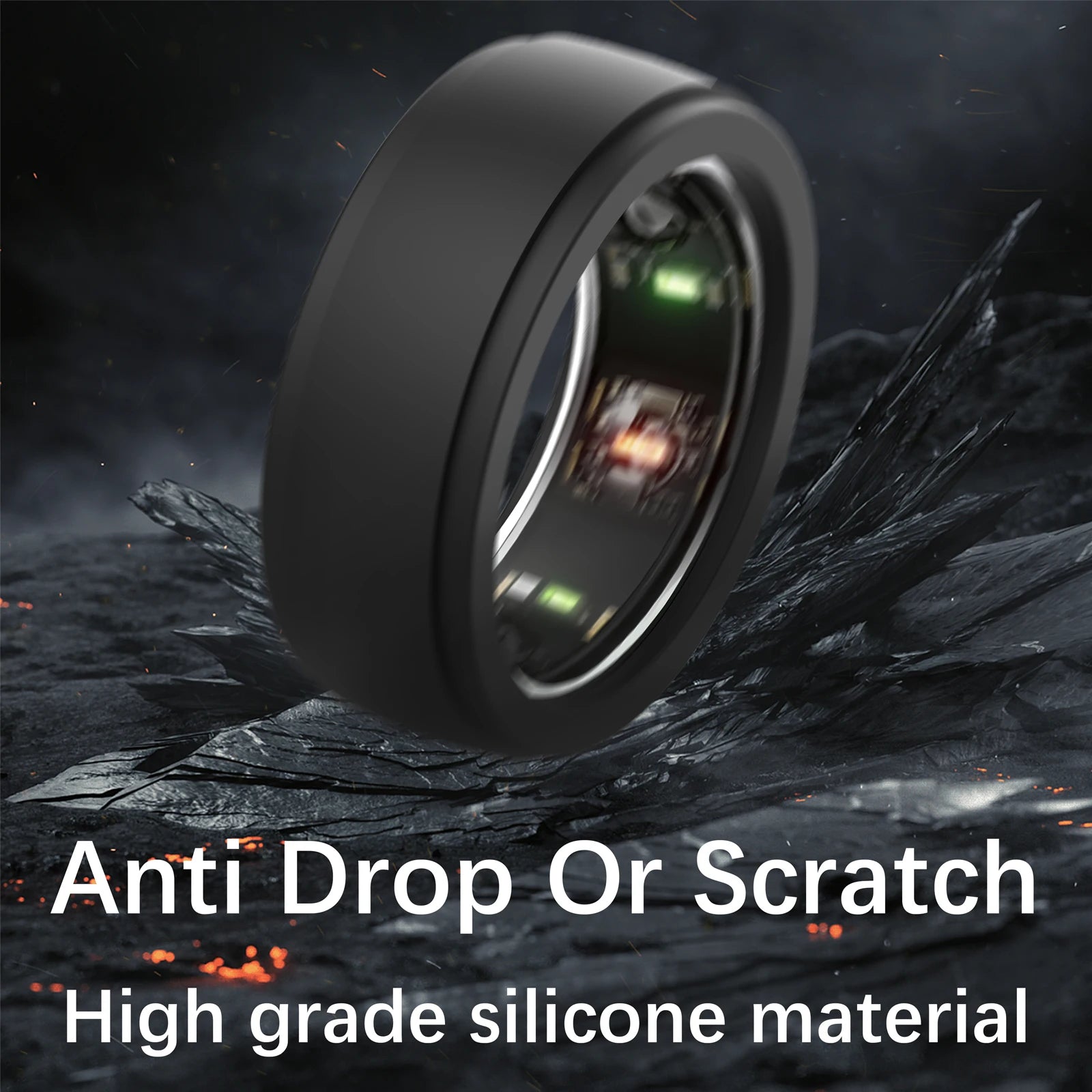 Briotik Ring Shield — Silicone Protector Compatible with Oura, COLMI & Galaxy Ring