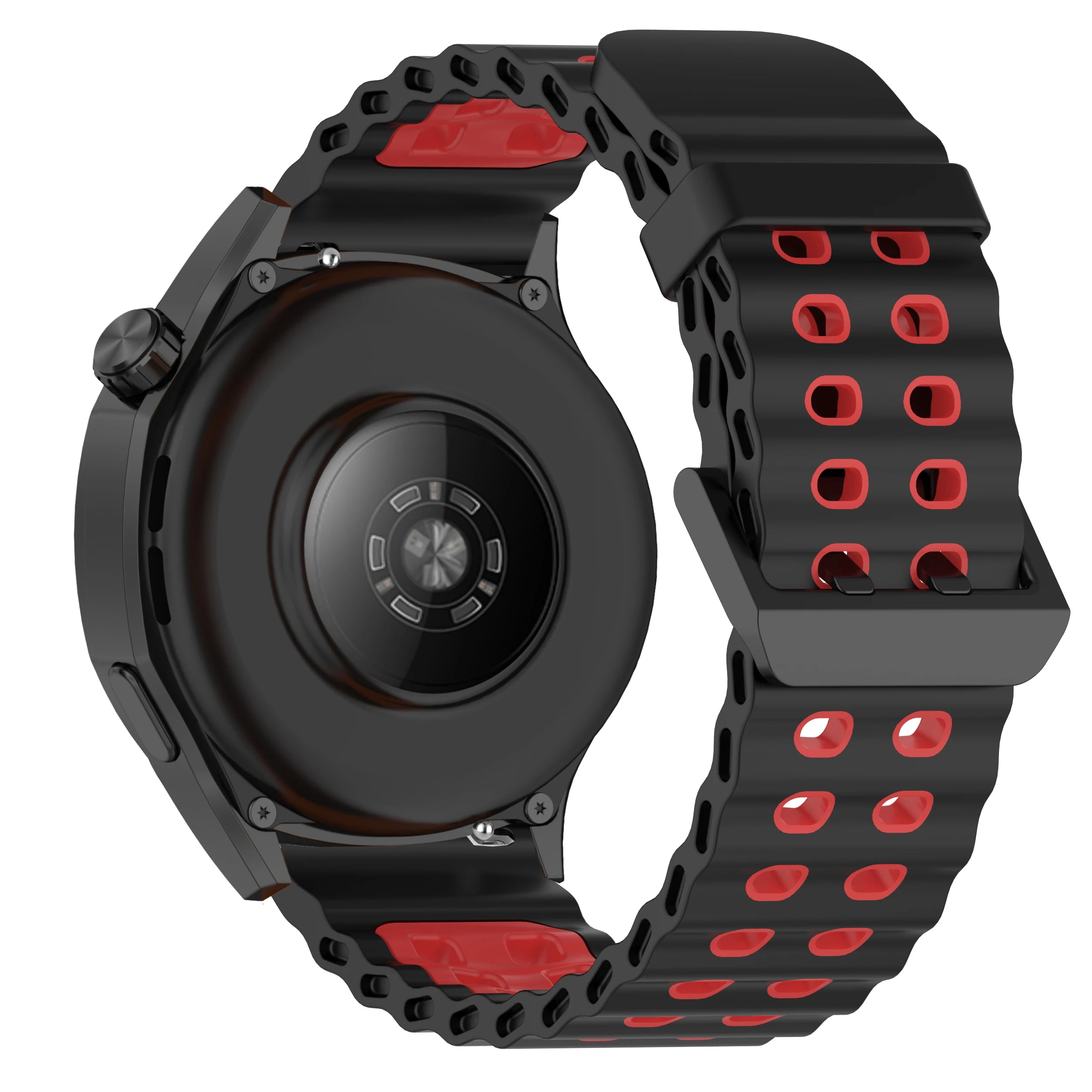 Briotik Sport Band — 22mm Silicone Replacement Strap, Two-Tone