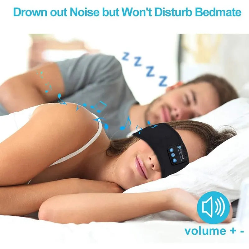 Briotik Sport Headband — Wireless Bluetooth Headphones for Sleep & Workouts