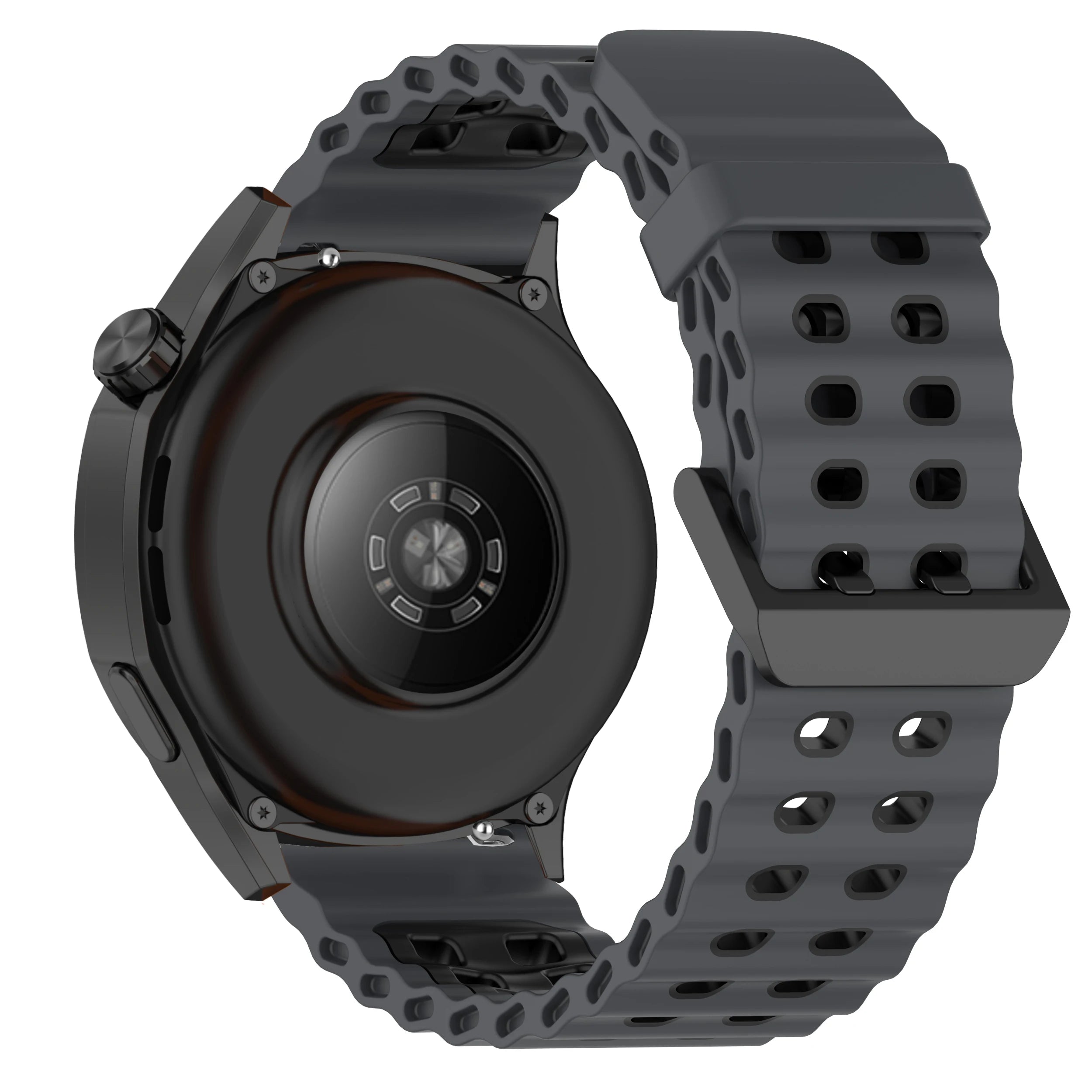 Briotik Sport Band — 22mm Silicone Replacement Strap, Two-Tone