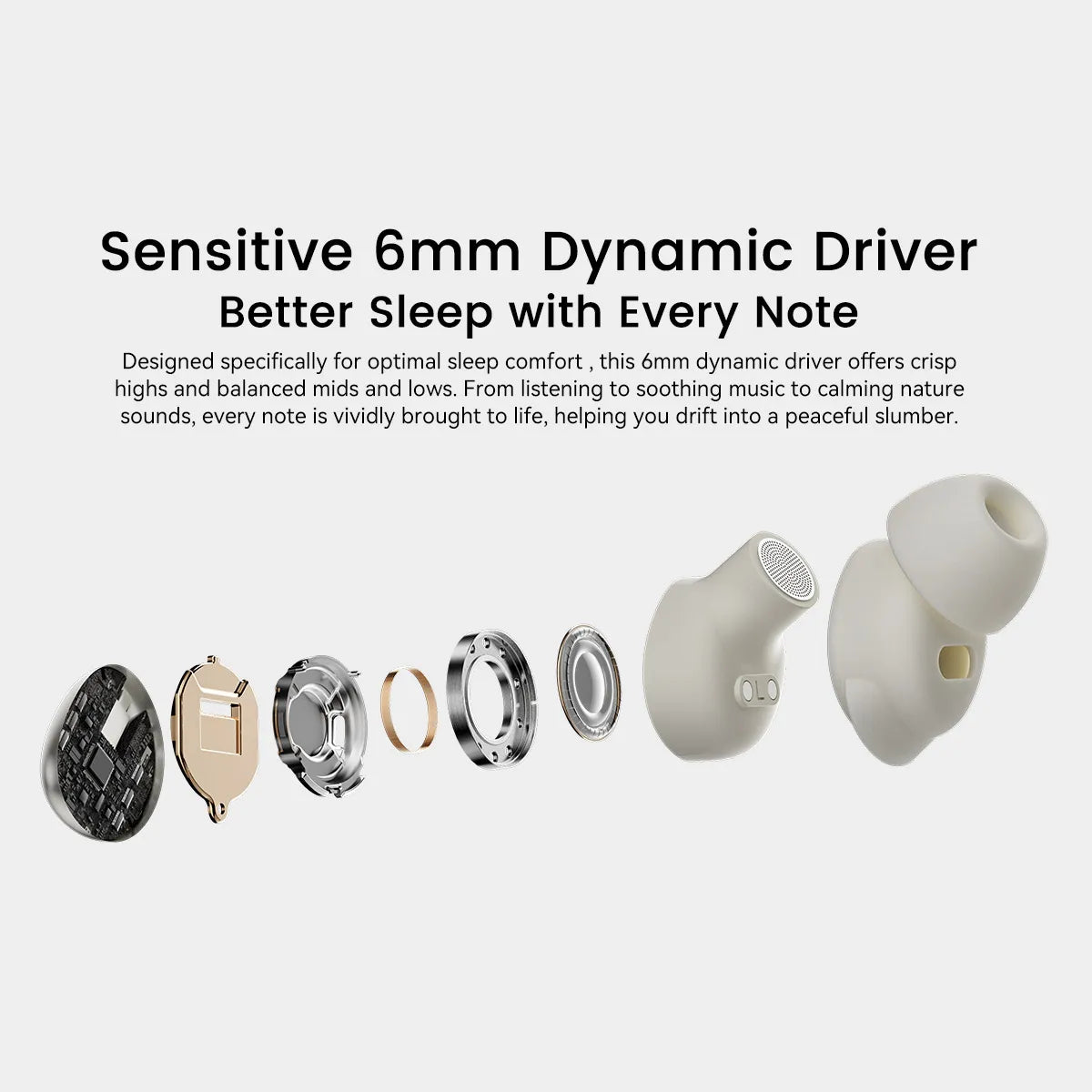 Briotik Wireless Earbuds — Touch Control, Bluetooth 5.4