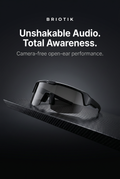 Briotik Audio Sunglasses – Open Ear Bluetooth
